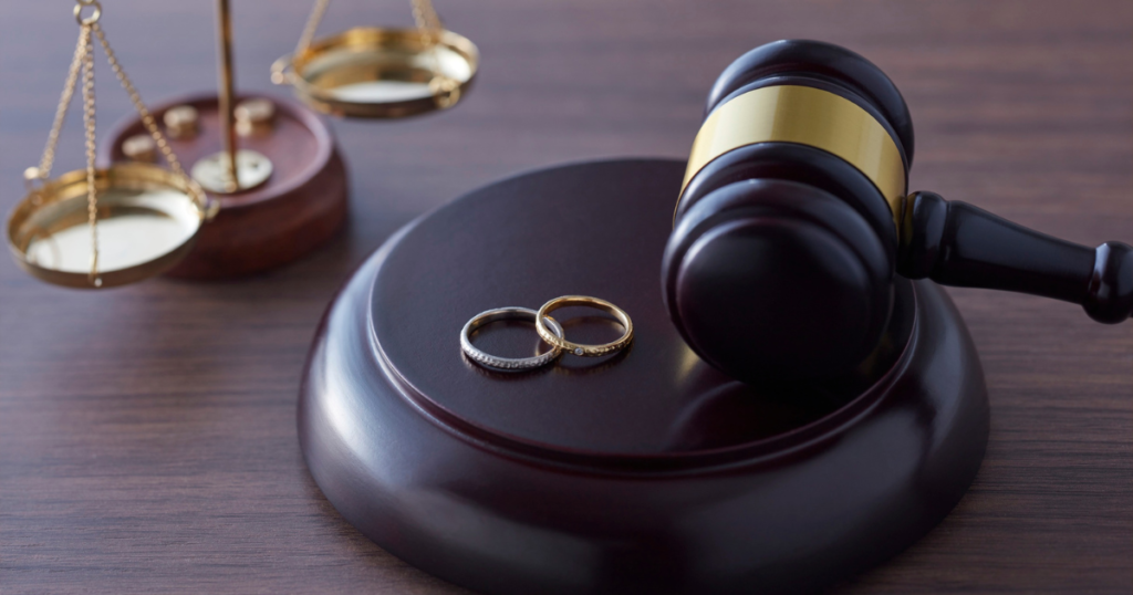 Wooden court hammer on a desk, representing the 2025 US court ruling banning NSO Group from targeting WhatsApp.