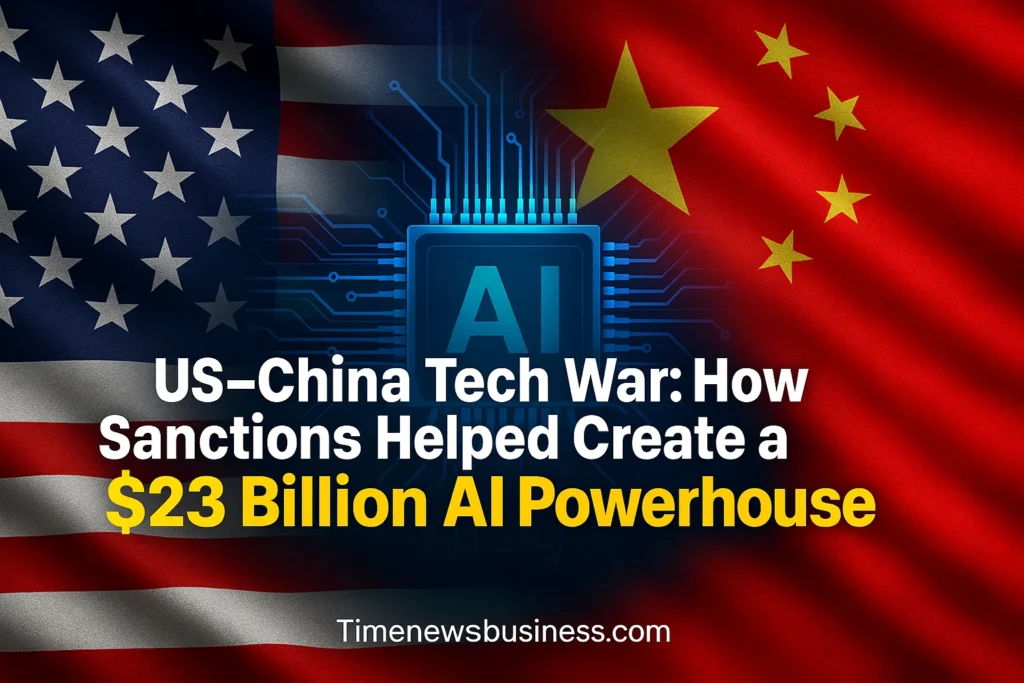 US China Tech War: How Sanctions Help To Create a Billion AI Powerhouse US China Tech War: How Sanctions Help To Create a Billion AI Powerhouse