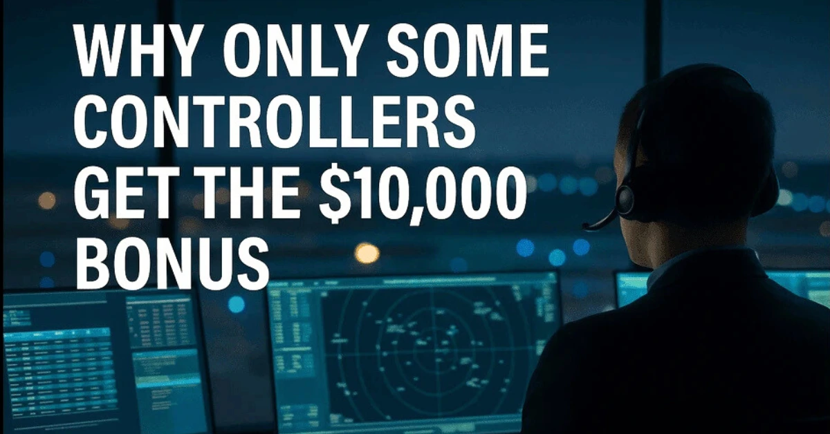 Why Only Some Air-Traffic Controllers Will Receive a ,000 Shutdown Bonus