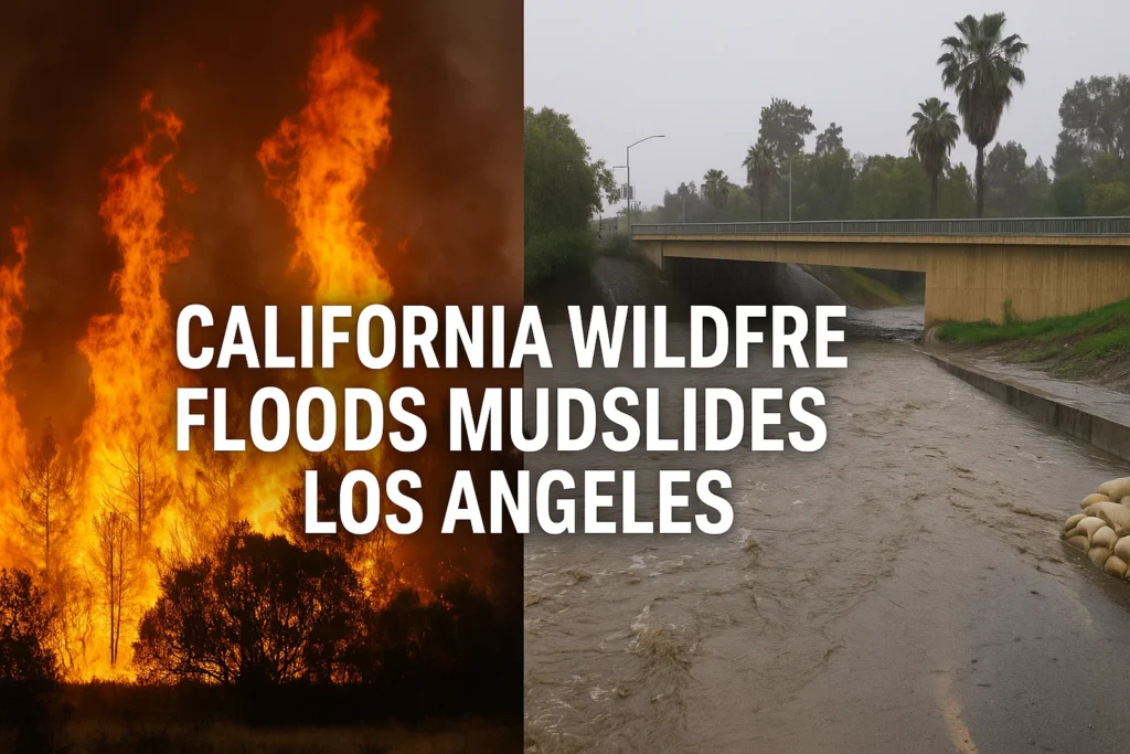 California wildfire floods mudslides Los Angeles: What’s happening California wildfire floods mudslides Los Angeles: What’s happening
