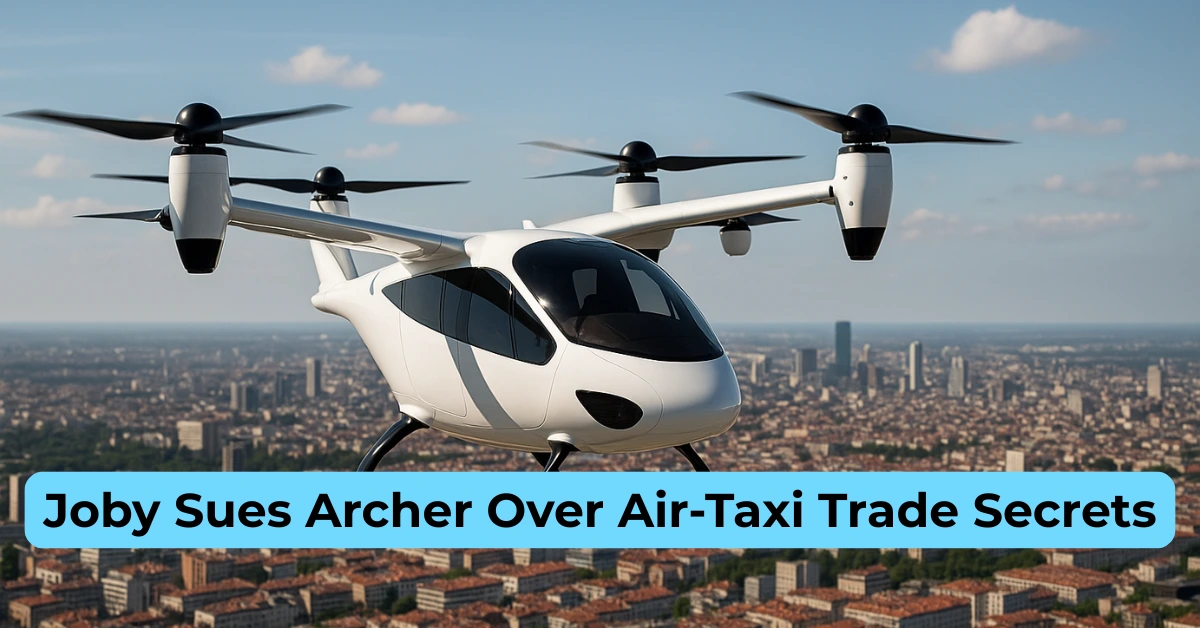 Joby Aviation Takes Archer to Court in Explosive Air-Taxi Trade Secrets Battle