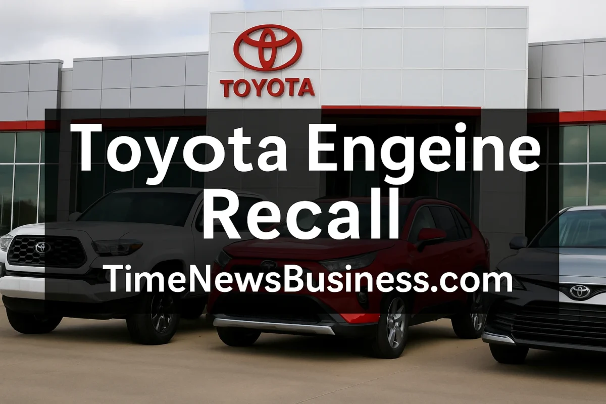 Toyota Engine Recall Expands to 126,691 Vehicles After Hidden Debris Risk Found