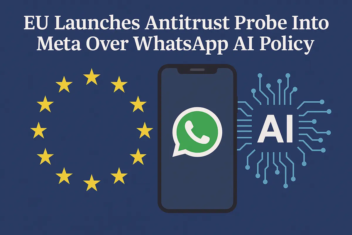 Meta Hit With EU Probe Over WhatsApp AI Restrictions