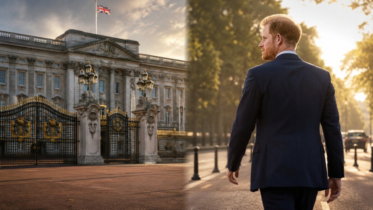 Prince Harry Offered a Room at Buckingham Palace Prince Harry approaching Buckingham Palace, where King Charles has reportedly offered him a room during his September UK visit