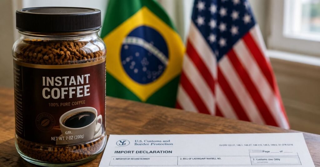 Proposed 25% Tariff on Brazil Coffee Could Squeeze US Households