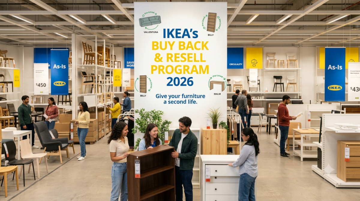 IKEA Buy Back & Resell Program Goes Nationwide: Every U.S. Store Joins the Circular Revolution