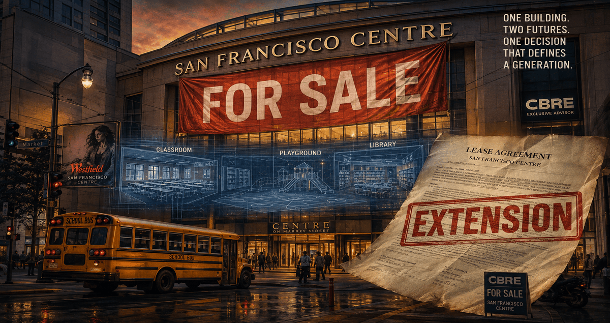 SF Centre Mess: How a Lease Extension Just Killed SFUSD’s Dream